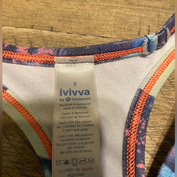 Ivivva Racerback Tank Size 8 - Picture 2 of 4